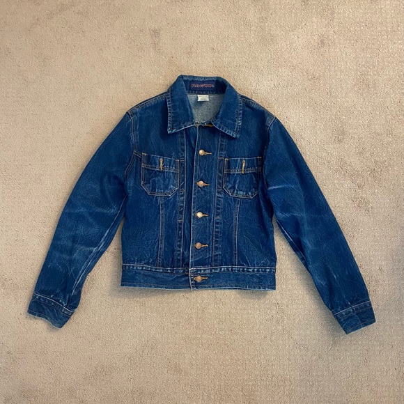 Dark Wash Jean Jacket - Picture 3 of 7